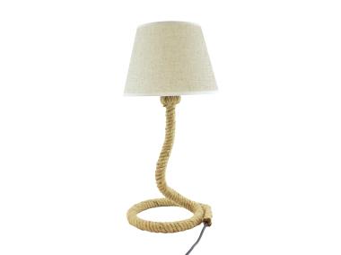 Zdjęcie: Lampa stołowa Rope Somero E27 lina konopna IL MIO