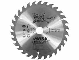 Tarcza widiowa 160 mm x 20 mm 30T VERKE