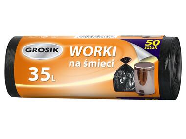 Zdjęcie: Worki na śmieci 35 L - 50 szt. GROSIK