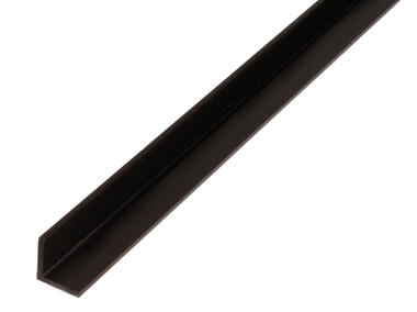 Zdjęcie: Profil kątowy PVC czarny 2600x15x15x1,2 mm ALBERTS