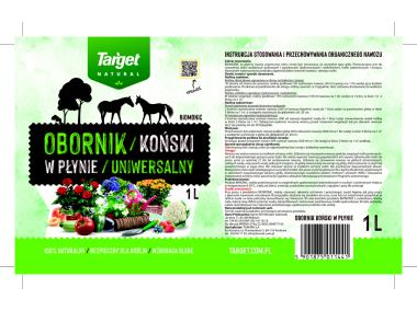 Zdjęcie: Obornik koński w płynie 1 L TARGET