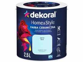 Farba ceramiczna Home&Style arctic blue 2,5 L DEKORAL