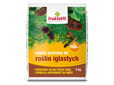 Zdjęcie: Nawóz do roślin iglastych worek 5 kg FRUKTOVIT