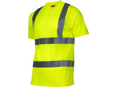 Zdjęcie: Koszulka T-Shirt ostrzegawcza, żółta, S, CE, LAHTI PRO