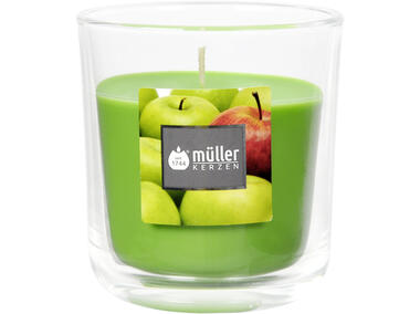 Zdjęcie: Świeca zapachowa w szkle 88x80 mm jabłko MUELLER