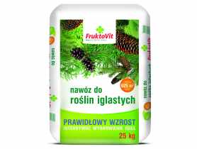 Nawóz do roślin iglastych worek 25 kg FRUKTOVIT