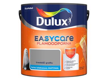 Zdjęcie: Farba do wnętrz EasyCare 2,5 L trwałość grafitu DULUX