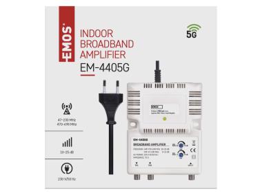Zdjęcie: Wzmacniacz szerokopasmowy EM-4405G EMOS