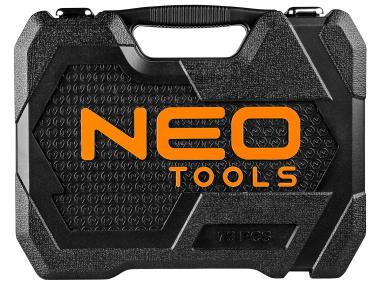 Zdjęcie: Klucze nasadowe 1/2", 1/4", zestaw 73 sztuk CrV NEO TOOLS