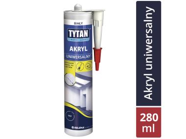 Zdjęcie: Akryl biały 280 ml Euro-Line TYTAN