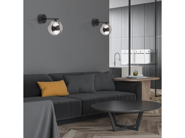 Zdjęcie: KINKIET Estera black 1 x E27 4777 TK LIGHTING