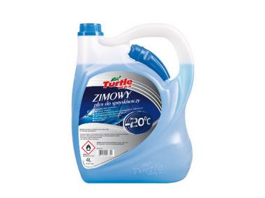 Zdjęcie: Płyn do spryskiwaczy zimowy 4 L -20C TURTLE WAX