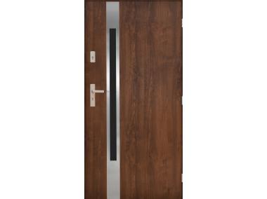 Zdjęcie: Drzwi zewnętrzne kazbek orzech 90p kpl PANTOR