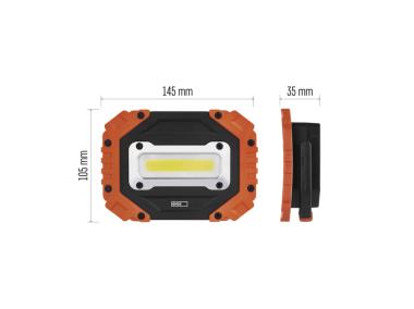 Zdjęcie: Naświetlacz LED Cob, 700 lm, 4xAA EMOS