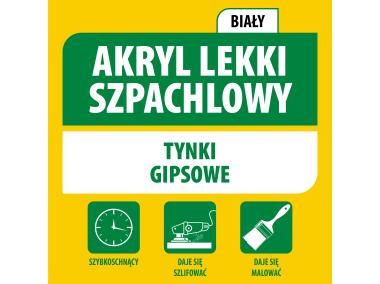 Zdjęcie: Akryl szpachlowy lekki 280 ml biały SOUDAL