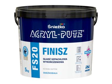 Zdjęcie: Gotowa masa szpachlowa Acryl Putz FS20 5 kg ŚNIEŻKA