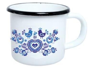 Zdjęcie: Kubek emaliowany Blue 12 cm - 1,2 L EMALIA