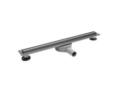 Zdjęcie: Odpływ liniowy prysznicowy (wąski) Slim & Low ProLine Gun Metal 70 cm BALNEO