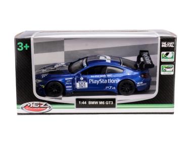 Zdjęcie: Model metalowy 1:44 Bmw M6 Gt3 67381A niebieski MSZ