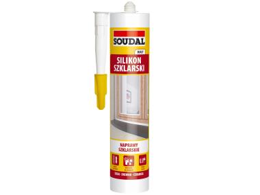 Zdjęcie: Silikon szklarski 280 ml biały SOUDAL