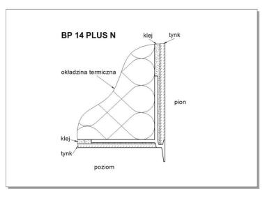 Zdjęcie: Okapnik PVC z siatką BP14 Plus N BELLA-PLAST