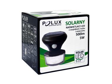 Zdjęcie: Projektor solarny PIR czujnik zmierzchu-ruchu POLUX