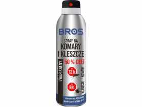 Spray na komary i kleszcze 50% Deet 180 ml BROS