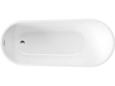 Zdjęcie: Wanna akrylowa wolnostojąca owalna 150 cm Arnika biały DEANTE