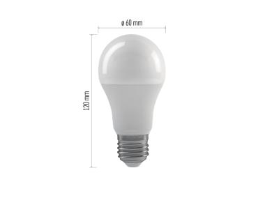 Zdjęcie: Żarówka LED Classic A60, E27, 10,5 W (75 W), 1060 lm, ciepła biel, ściemnialna EMOS