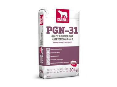 Zdjęcie: Gładź natryskowa PGN-31, 20 kg STABILL