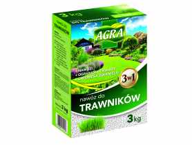 Granulat do trawników 3w1 Agra 3 kg AGRECOL