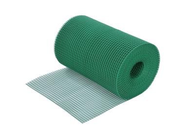 Zdjęcie: Siatka ogrodzeniowa rabatowa 1,5 x 1,5 cm  plastikowa zielona 80 x 5000 cm POLGAR