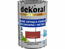 Emalia ftalowa Emakol Strong czerwony karminowy 0,9 L DEKORAL
