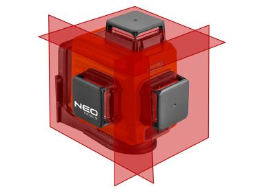 Zdjęcie: Laser 3D, czerwony, walizka, tarcza celownicza, magnetyczny uchwyt, ładowarka NEO