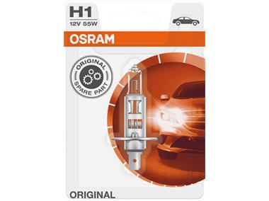 Zdjęcie: Żarówka halogenowa Original H1 55 W P14,5S 12V OSRAM