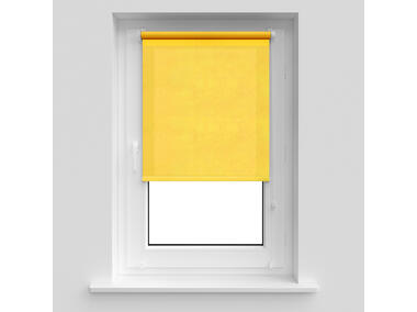 Zdjęcie: Roleta Mini Classic 68x230 cm żółty DECODESIGN