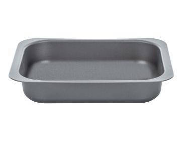 Zdjęcie: Blacha tłoczona szara 29x22x6 cm Non-Stick do pieczenia MONDEX