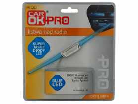 Listwa neonowa nad radio Pro CAR OK