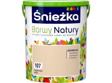 Zdjęcie: Farba Barwy Natury angielska róża 107 5L ŚNIEŻKA