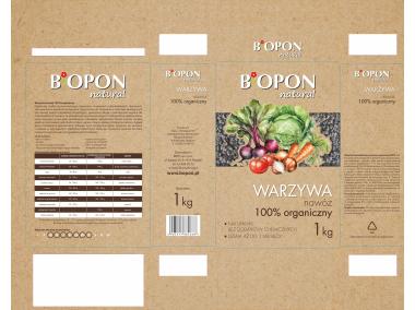 Zdjęcie: Nawóz do warzyw organiczny granulat 1 kg BOPON NATURAL