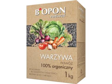 Zdjęcie: Nawóz do warzyw organiczny granulat 1 kg BOPON NATURAL