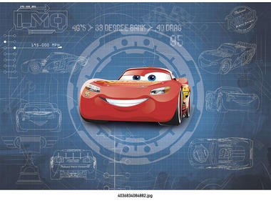 Zdjęcie: Fototapeta Cars3 Blueprint VENA