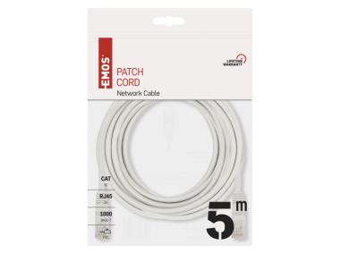 Zdjęcie: Kabel patch UTP Cat5e, 5m EMOS