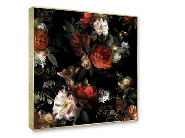 Zdjęcie: Obraz Canvas Framed 65x65 cm  Fa016 Orange Flowers STYLER