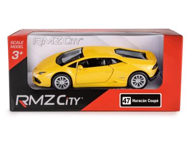 Zdjęcie: Model metalowy 5 Lamborghini Huracan Lp610-4 żółty RMZ