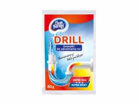 Granulki do udrażniania rur Drill 40g CLEAN THERAPY