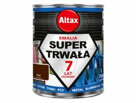 Emalia Super Trwała 0,75 L brąz ALTAX