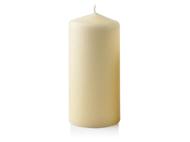Zdjęcie: Świeca Classic Candles walec duży 8x18 cm kremowa MONDEX