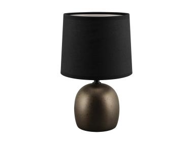 Zdjęcie: Lampka stołowa Atena E14 C kolor czarny STRUHM