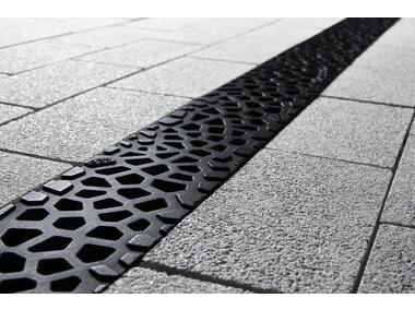 Zdjęcie: Ruszt wzór Voronoi Self, długość 50 cm, B125, żeliwo, mufle ACO